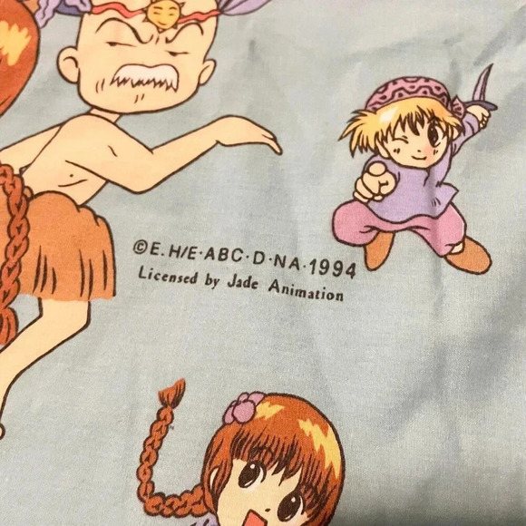 Vintage 1994  Mahojin Guru Guru Twin Duvet Cover Anime Bedodo - Picture 7 of 16